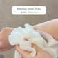 Fleur de douche en loofah 2 en 1